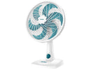 Ventilador de Mesa Ultra V-UT-30-01 30cm 6 Pás 3 Velocidades Branco/Azul – 220V