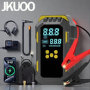Mini Compressor + Auxiliar de Partida 2 em 1 12V – Potência e Segurança em Qualquer Situação!
