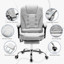 Cadeira de Escritório Executiva Python Fly Presidential Desk Chair – Ergonômica com Apoio Lombar e Ajuste de Altura