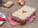 Assadeira de Vidro Retangular 3,7L – Resistente e Versátil